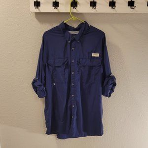 Magellan XXL Navy Blue Fishing/Outdoor Shirt